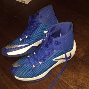 Nike Shoes - Nike Blue Hyper-dunks Nike Shoes - Nike Blue Hyper-dunks